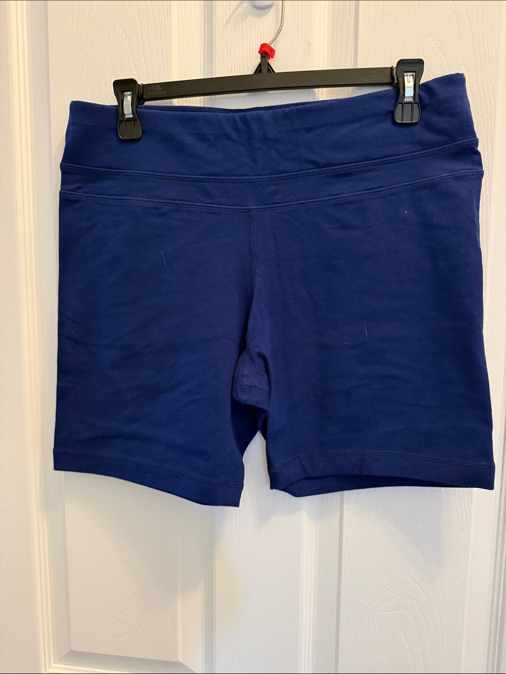 Rainbeau Classic High-Waist Navy Women's Active Bike Shorts